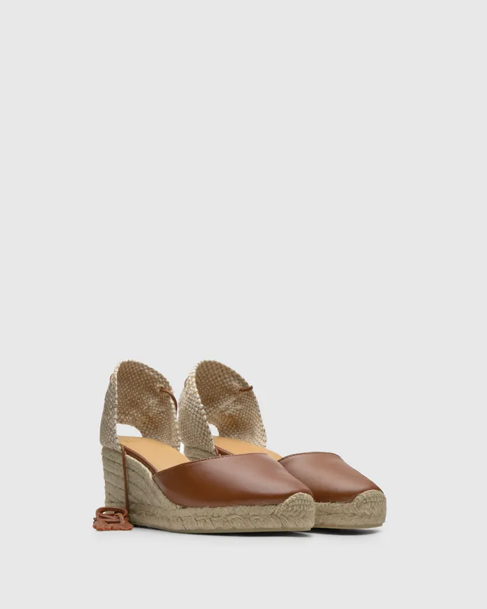 Castaer Carina6250 Cuero Women Wedges