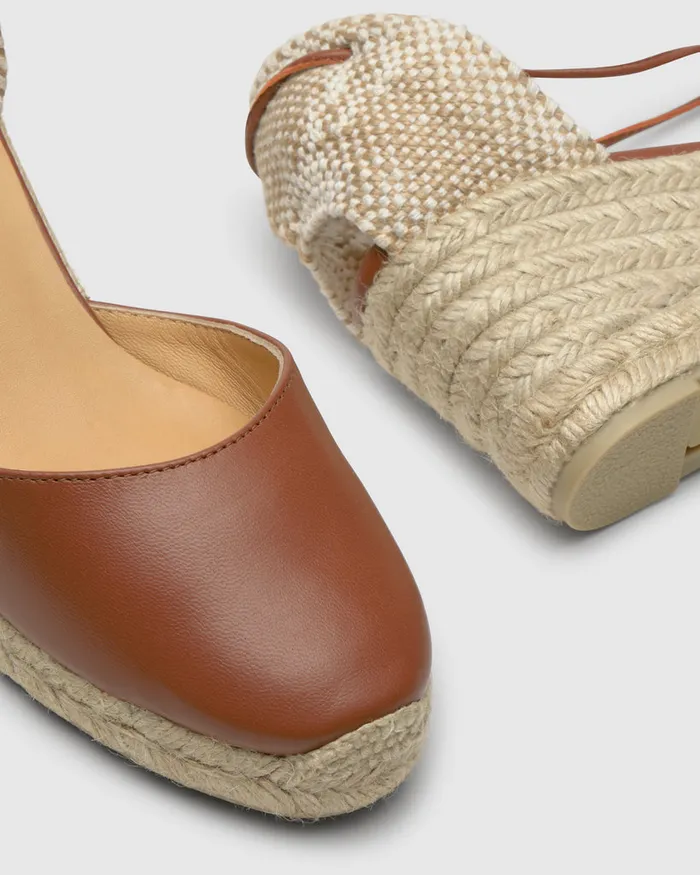 Castaer Carina6250 Cuero Women Wedges