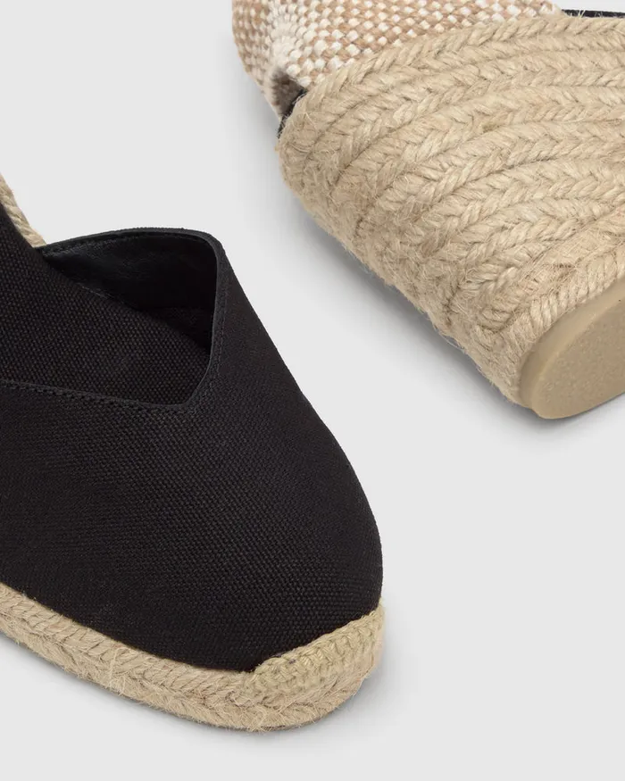 Castaer Chiara8001 Negro Women Wedges