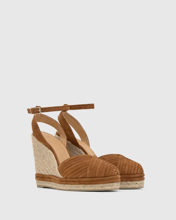 Castaer Colina186 Cuero Women Wedges