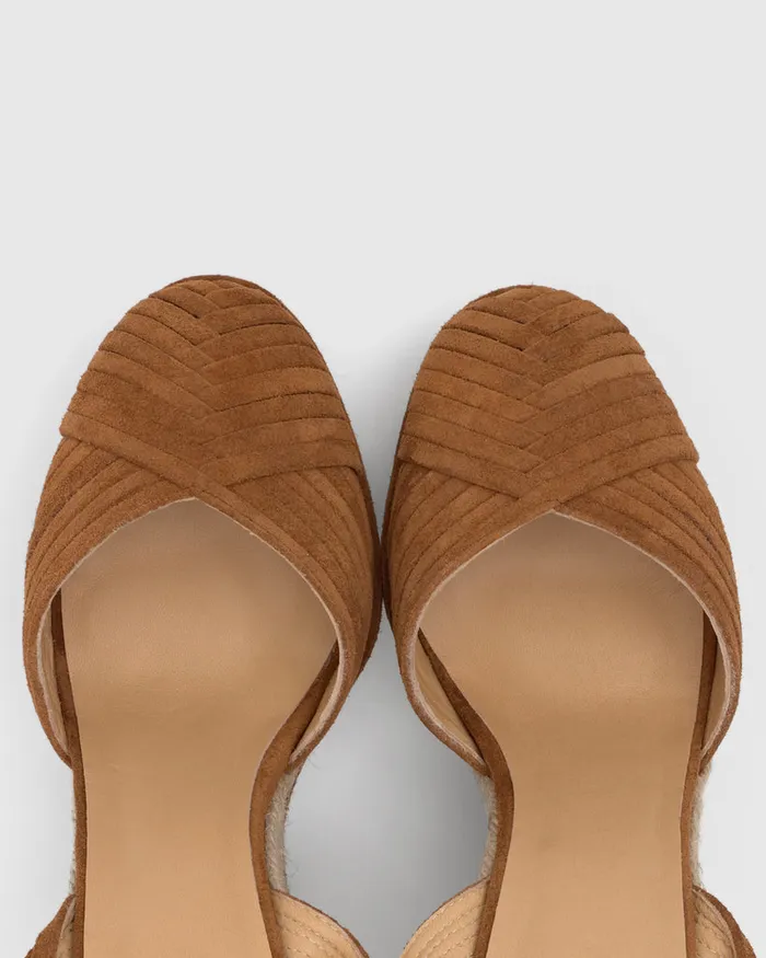 Castaer Colina186 Cuero Women Wedges