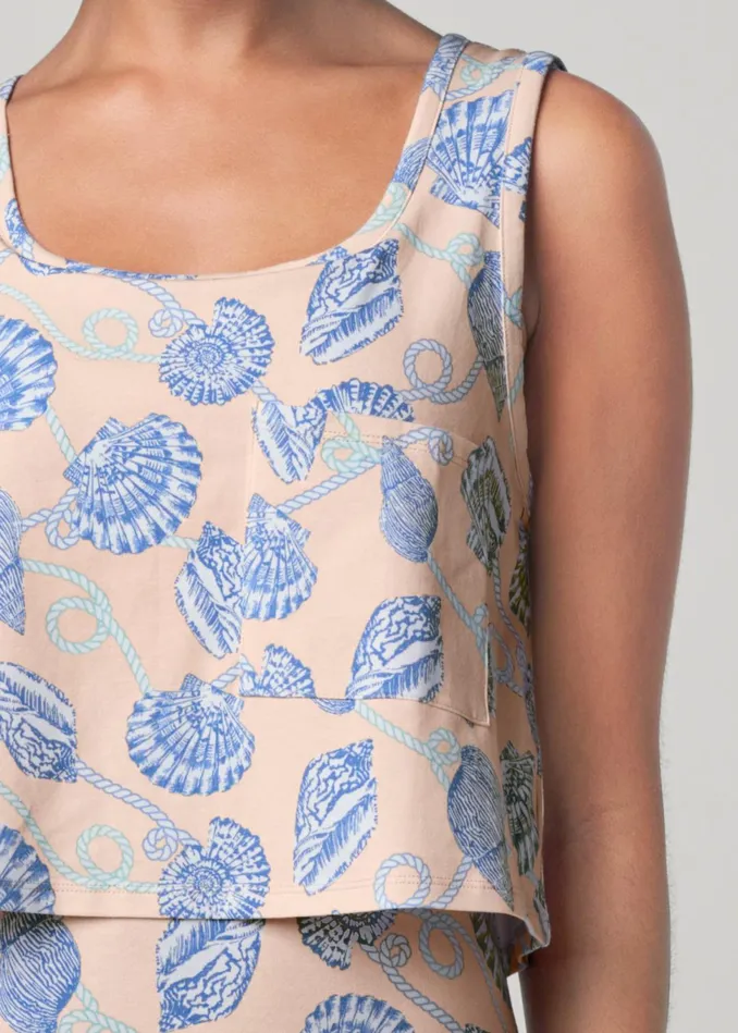 CASUAL TANK DRESS Blush Multi Women VENUS Casual Dresses