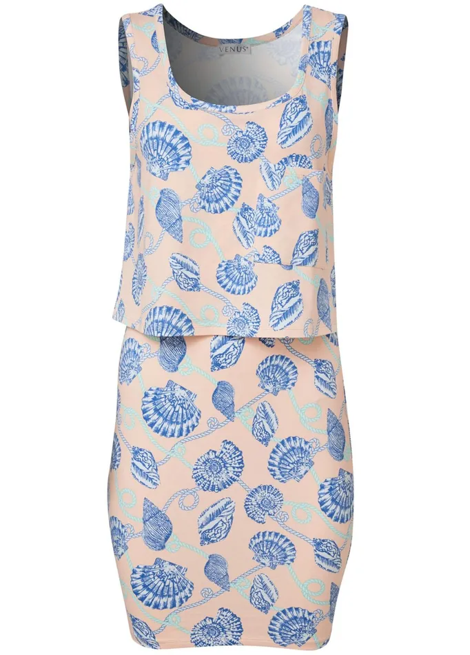 CASUAL TANK DRESS Blush Multi Women VENUS Casual Dresses