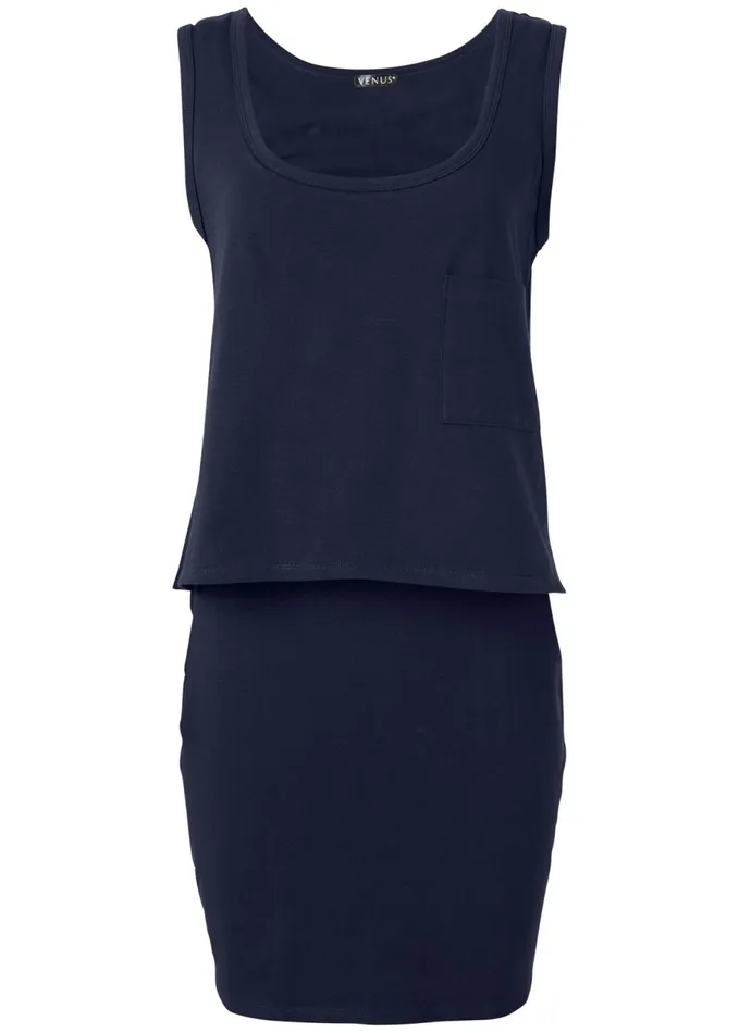CASUAL TANK DRESS Navy Women VENUS Sundresses