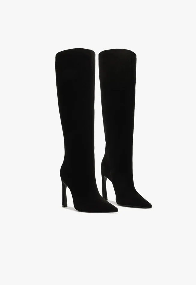 Cate Curve Boot Black Women Schutz Shoes Boots