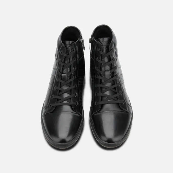 Center High Top Sneaker Blackblack Men Kenneth Cole Sneakers