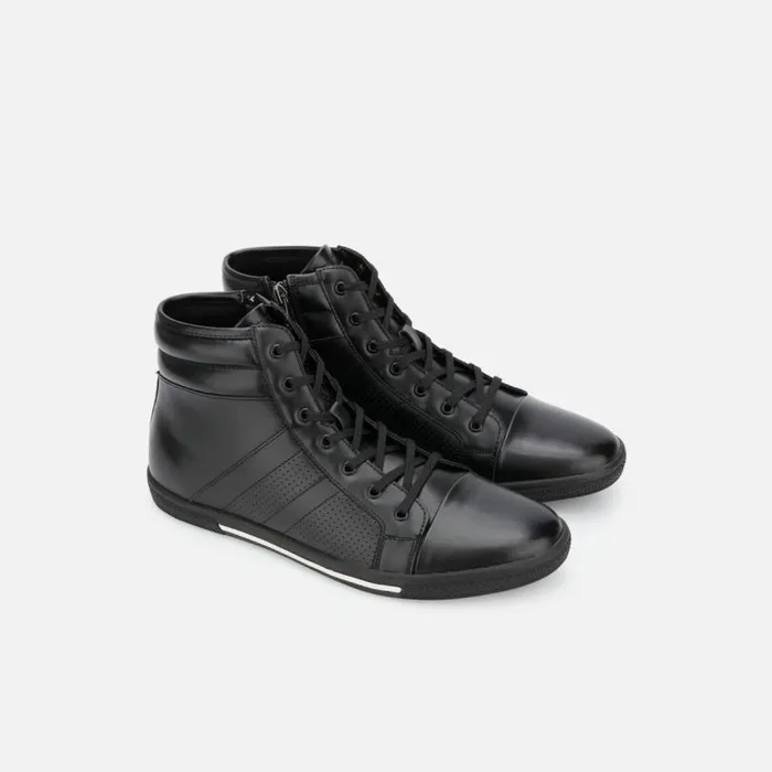 Center High Top Sneaker Blackblack Men Kenneth Cole Sneakers