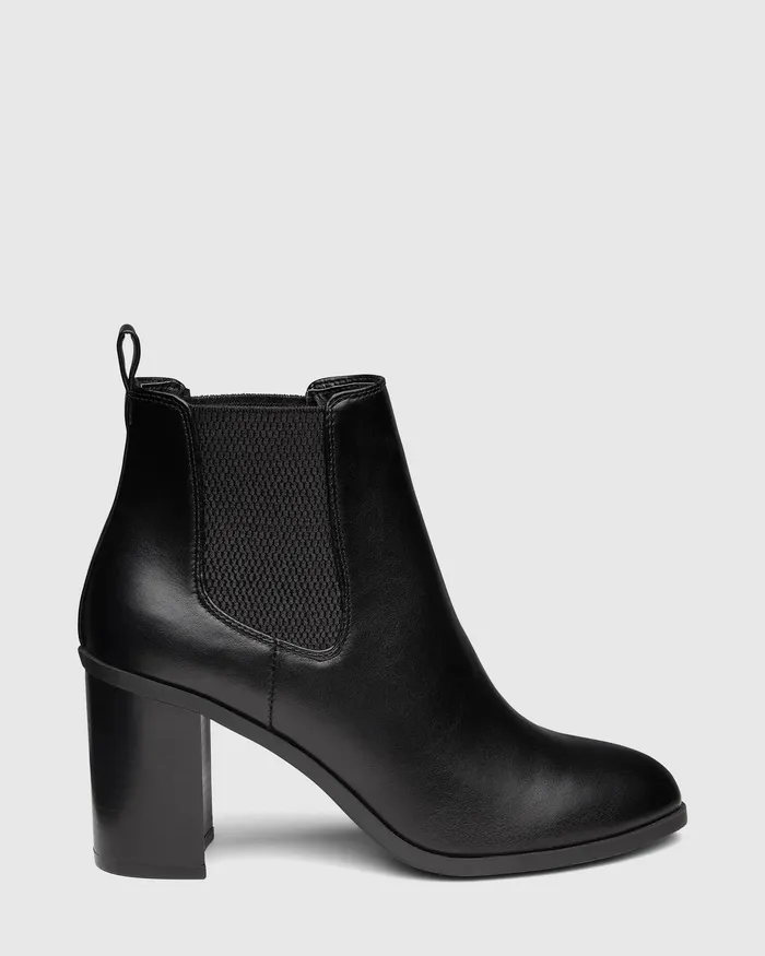 Chelsea Boots KRISTEENIE BLACK Ankle Boots NOVO Shoes Women