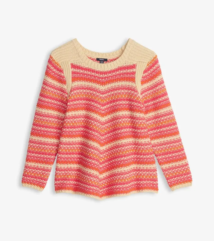 Chevron Swing Sweater 8211 Dawn Sky Stripes Hatley