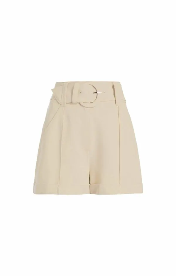 Cinq Sept Aldi Short Khaki Women Shorts