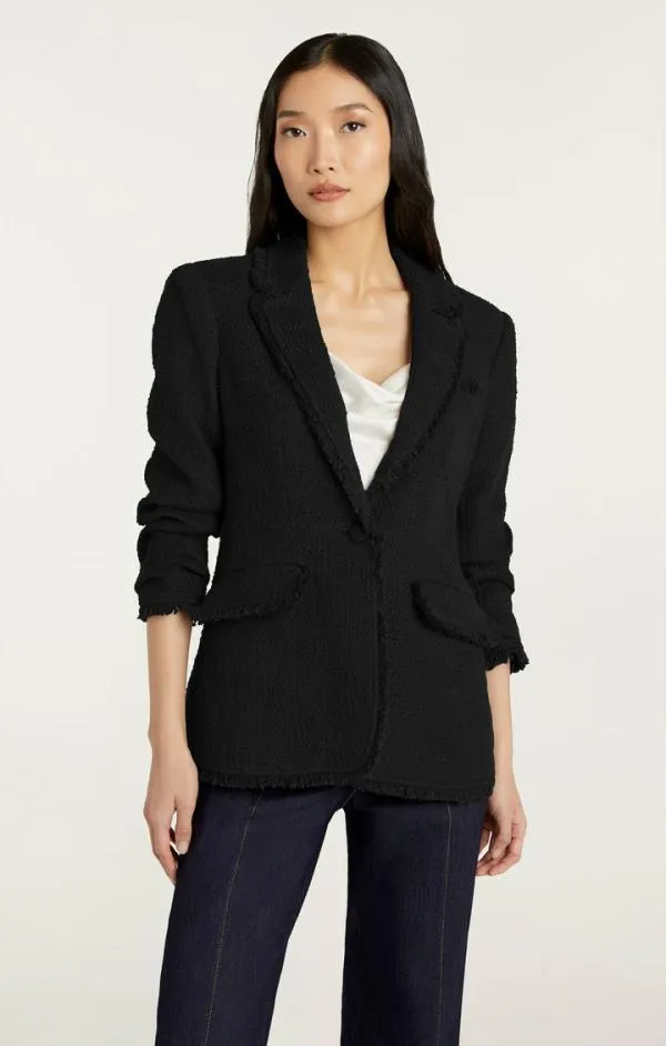 Cinq Sept Boucle Khloe Blazer Black Women Blazers