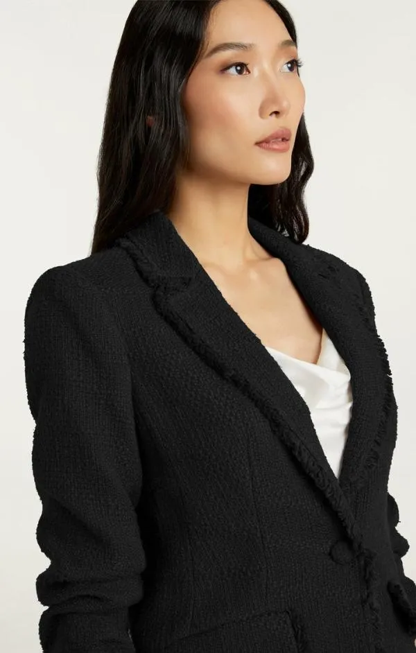 Cinq Sept Boucle Khloe Blazer Black Women Blazers
