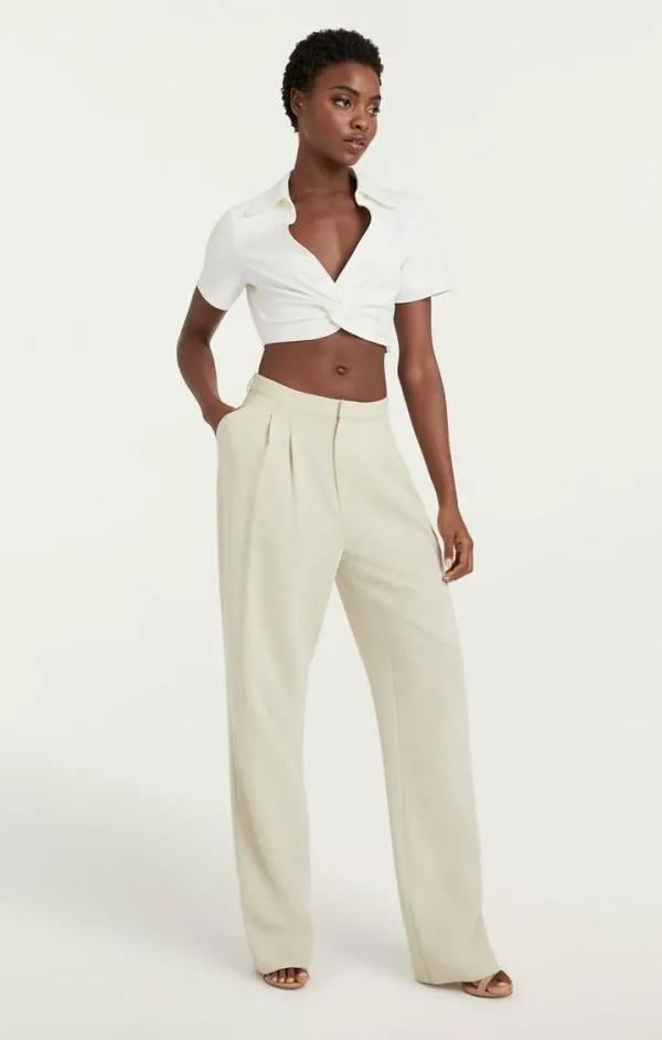 Cinq Sept Elisabeth Pant Plaster Women Pants