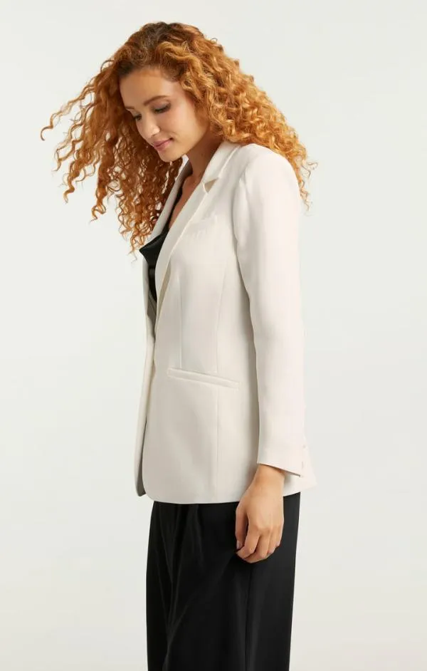 Cinq Sept Karlie Blazer Ivory Women Blazers