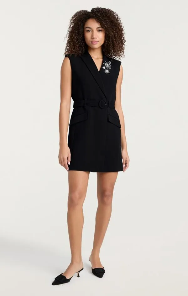 Cinq Sept Kaz Dress Black Women Mini