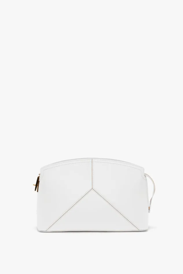 Clutches Women Victoria Beckham Exclusive Victoria Clutch Bag In White Leather
