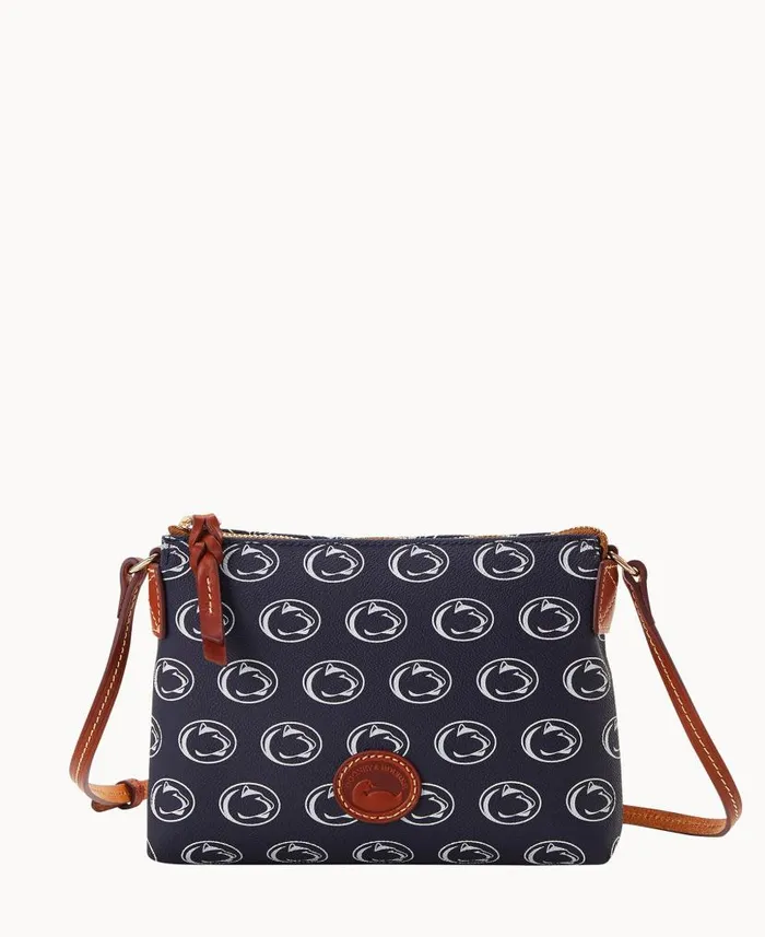Collegiate Penn State University Crossbody Pouchette Penn State Woman Dooney and Bourke Crossbodies Collegiate Penn State University Crossbody Pouchette Penn State Woman Dooney and Bourke Crossbodies