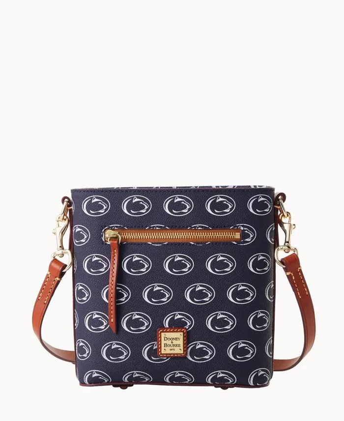 Collegiate Penn State University Small Zip Crossbody Penn State Woman Dooney and Bourke Crossbodies Collegiate Penn State University Small Zip Crossbody Penn State Woman Dooney and Bourke Crossbodies