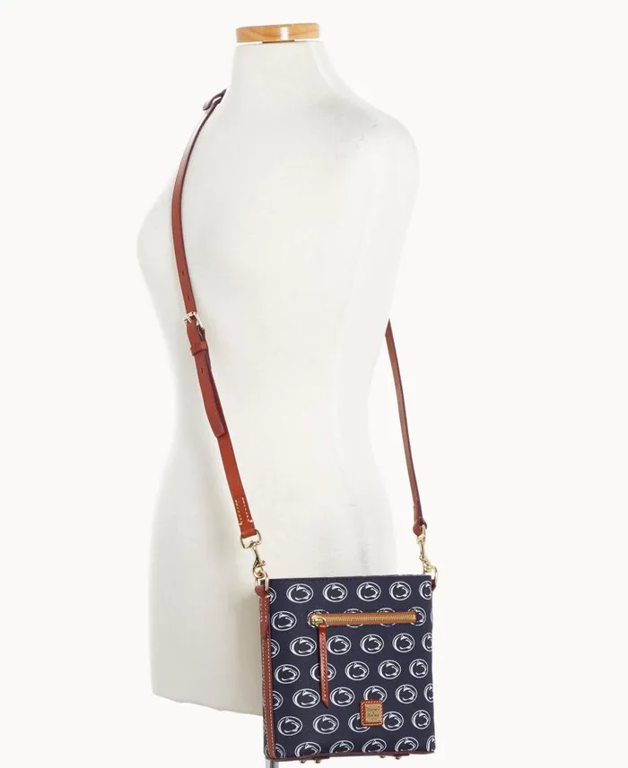 Collegiate Penn State University Small Zip Crossbody Penn State Woman Dooney and Bourke Crossbodies Collegiate Penn State University Small Zip Crossbody Penn State Woman Dooney and Bourke Crossbodies