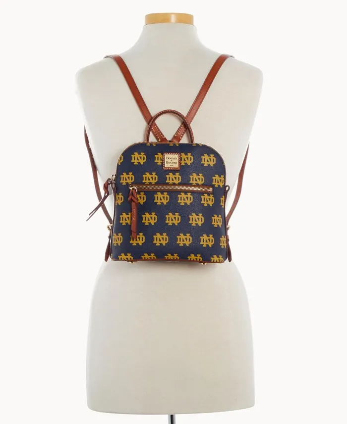 Collegiate University Of Notre Dame Small Backpack University Of Notre Dame Woman Dooney and Bourke Backpacks Collegiate University Of Notre Dame Small Backpack University Of Notre Dame Woman Dooney and Bourke Backpacks