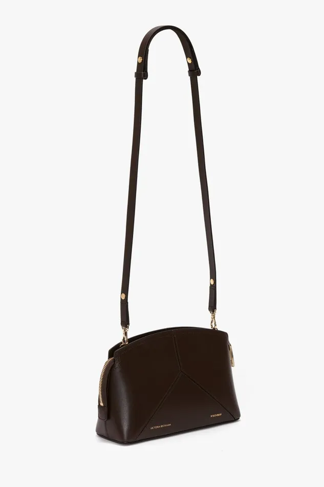 Crossbody Bags Women Victoria Beckham Exclusive Victoria Crossbody In Brown Leather