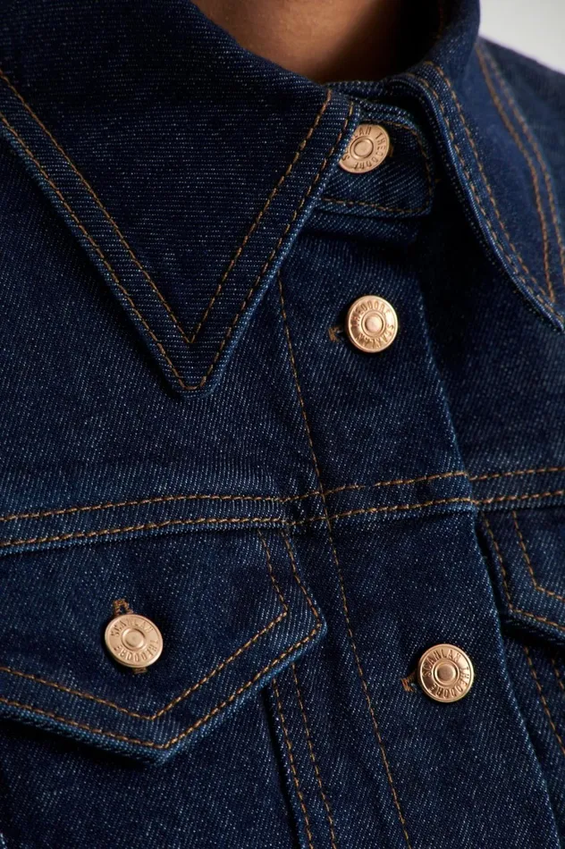 Denim Women Scanlan Theodore DENIM MINI DRESS Indigob Denim Women Scanlan Theodore DENIM MINI DRESS Indigob