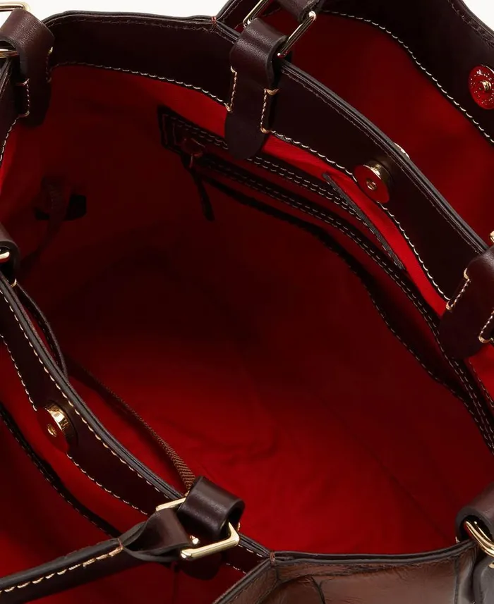 Denison Barlow Cognac Woman Dooney and Bourke Satchels Denison Barlow Cognac Woman Dooney and Bourke Satchels