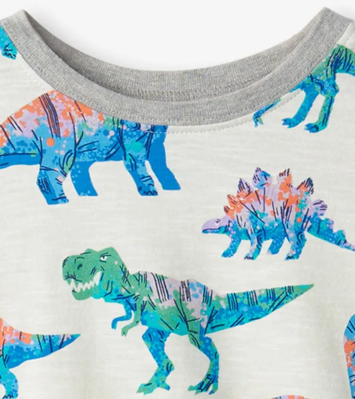 Dinosaurs Long Sleeve TShirt Hatley