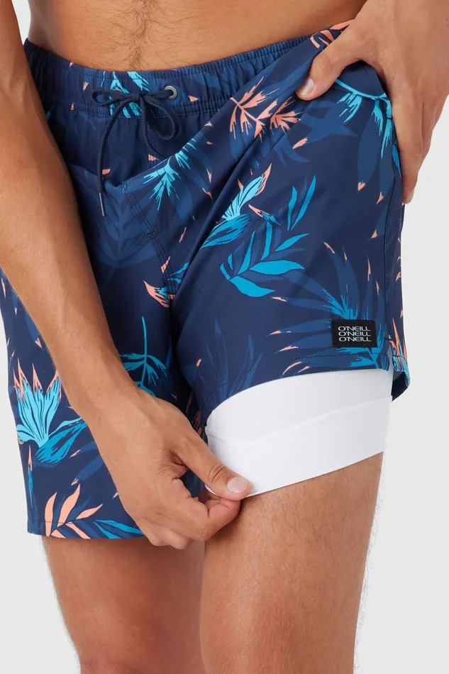 DIVERGENT ELASTIC WAIST LINED 17034 SWIM TRUNKS Navy Men O039NEILL Type