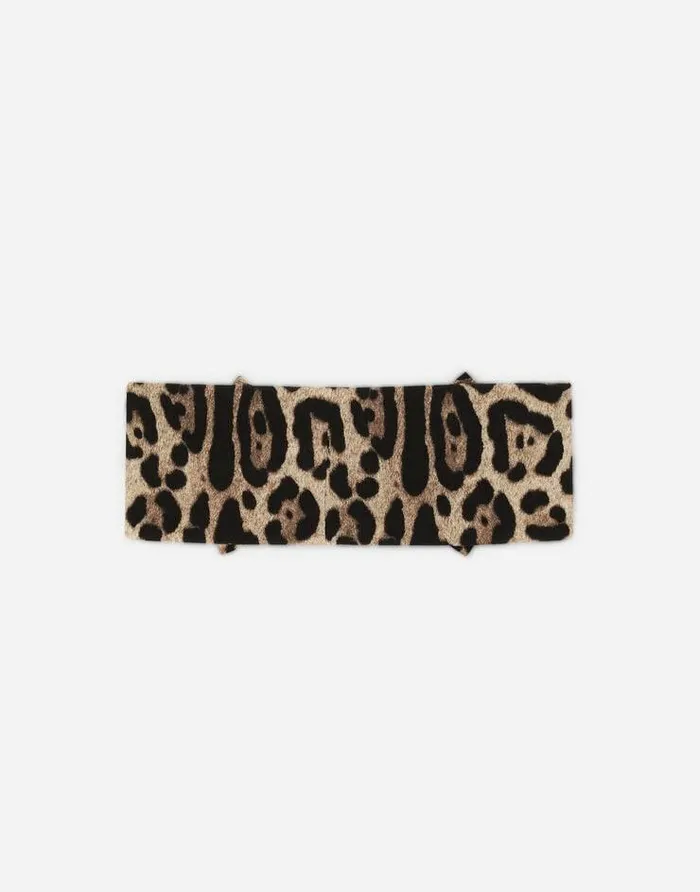 Dolce and Gabbana Accessories And Baby Carriers Children Leopardprint Interlock Band Animal Print Dolce and Gabbana Accessories And Baby Carriers Children Leopardprint Interlock Band Animal Print