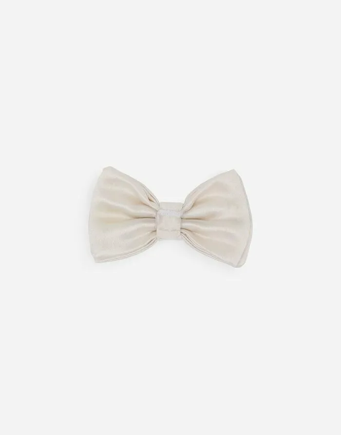 Dolce and Gabbana Accessories And Baby Carriers Children Silk Duchesse Bow Tie White Dolce and Gabbana Accessories And Baby Carriers Children Silk Duchesse Bow Tie White