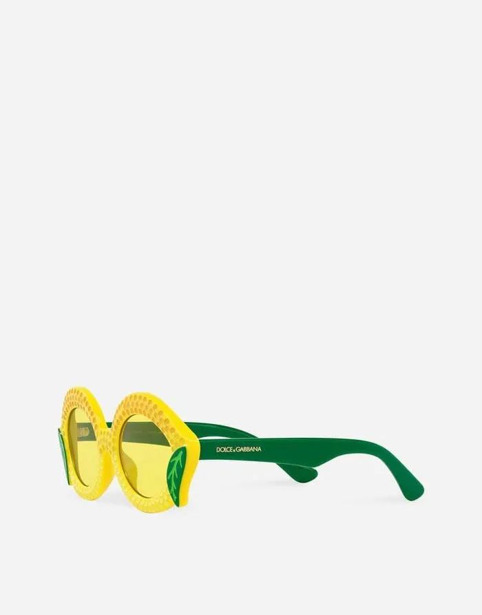 Dolce and Gabbana Accessories Children Farmer Sunglasses Yellow Dolce and Gabbana Accessories Children Farmer Sunglasses Yellow