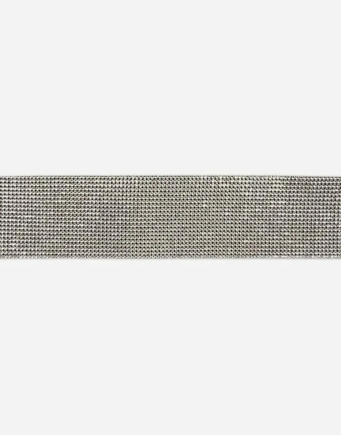 Dolce and Gabbana Belts Women Highwaist Crystal Mesh Belt Crystal Dolce and Gabbana Belts Women Highwaist Crystal Mesh Belt Crystal