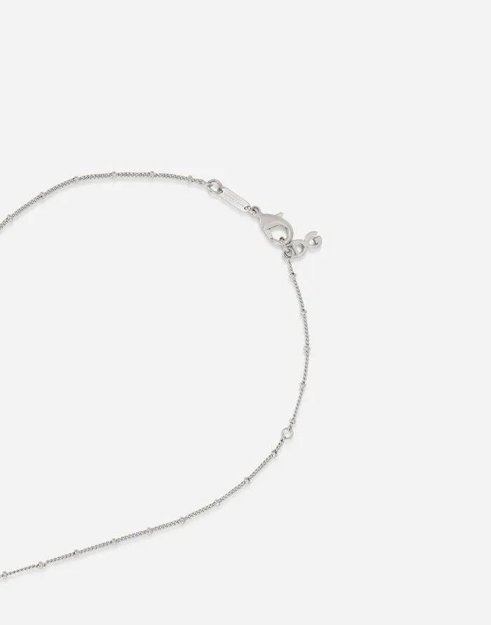 Dolce and Gabbana Bijoux Men Cross Necklace Silver Dolce and Gabbana Bijoux Men Cross Necklace Silver