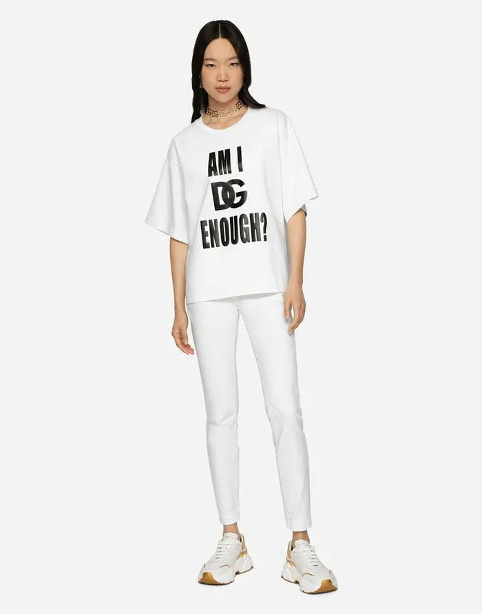 Dolce and Gabbana Denim Women Audrey Jeans White Dolce and Gabbana Denim Women Audrey Jeans White