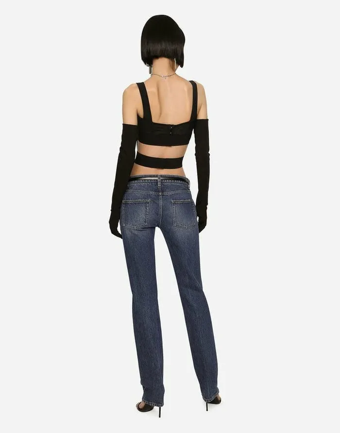 Dolce and Gabbana Denim Women KIM DOLCEandGABBANA Stretch Denim Skinny Jeans Multicolor Dolce and Gabbana Denim Women KIM DOLCEandGABBANA Stretch Denim Skinny Jeans Multicolor