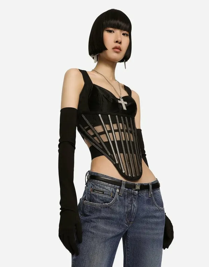 Dolce and Gabbana Denim Women KIM DOLCEandGABBANA Stretch Denim Skinny Jeans Multicolor Dolce and Gabbana Denim Women KIM DOLCEandGABBANA Stretch Denim Skinny Jeans Multicolor
