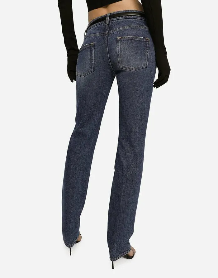 Dolce and Gabbana Denim Women KIM DOLCEandGABBANA Stretch Denim Skinny Jeans Multicolor Dolce and Gabbana Denim Women KIM DOLCEandGABBANA Stretch Denim Skinny Jeans Multicolor