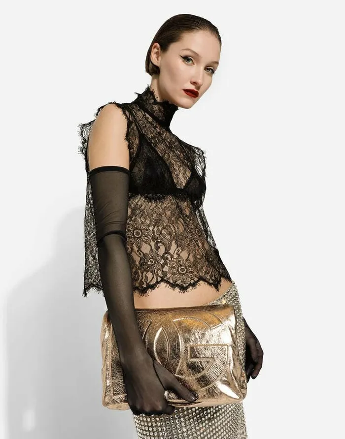 Dolce and Gabbana DG Logo Bag Women Soft DG Logo Bag Crossbody Bag Gold Dolce and Gabbana DG Logo Bag Women Soft DG Logo Bag Crossbody Bag Gold