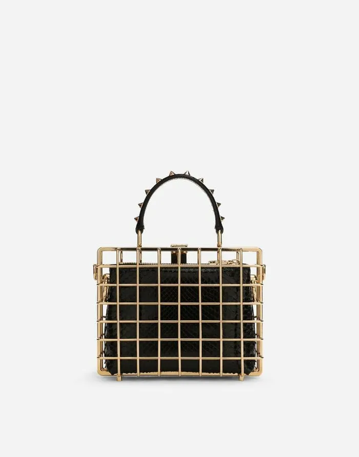 Dolce and Gabbana Handbags Women Dolce Box Bag In Metal And Ayers Multicolor Dolce and Gabbana Handbags Women Dolce Box Bag In Metal And Ayers Multicolor