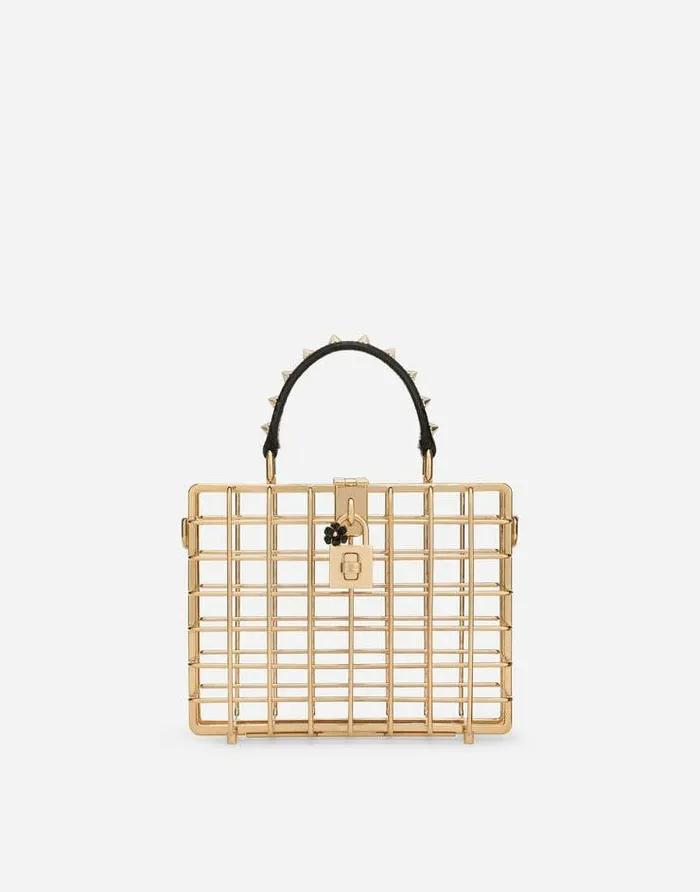 Dolce and Gabbana Handbags Women Dolce Box Bag In Metal And Ayers Multicolor Dolce and Gabbana Handbags Women Dolce Box Bag In Metal And Ayers Multicolor