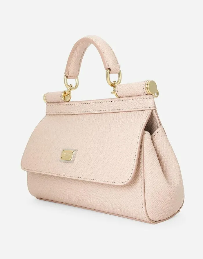 Dolce and Gabbana Handbags Women Small Sicily Handbag Pink Dolce and Gabbana Handbags Women Small Sicily Handbag Pink