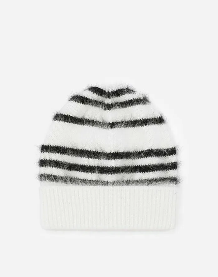 Dolce and Gabbana Hats And Gloves Women Angora Hat Multicolor