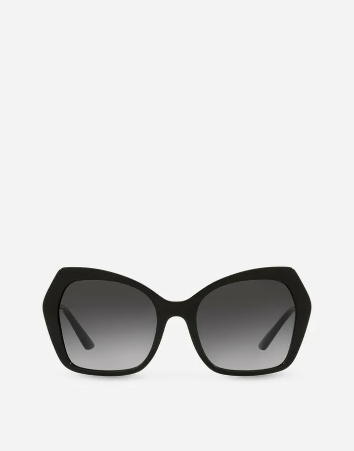 Dolce and Gabbana Icons Women Sicilian Taste Sunglasses Black