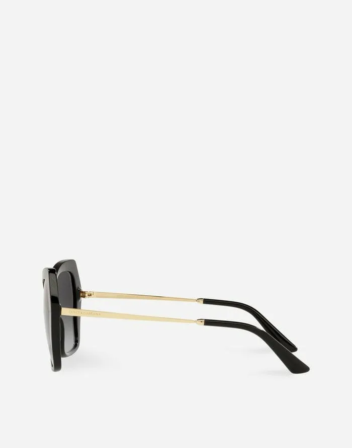 Dolce and Gabbana Icons Women Sicilian Taste Sunglasses Black Dolce and Gabbana Icons Women Sicilian Taste Sunglasses Black