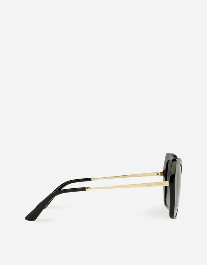 Dolce and Gabbana Icons Women Sicilian Taste Sunglasses Black Dolce and Gabbana Icons Women Sicilian Taste Sunglasses Black