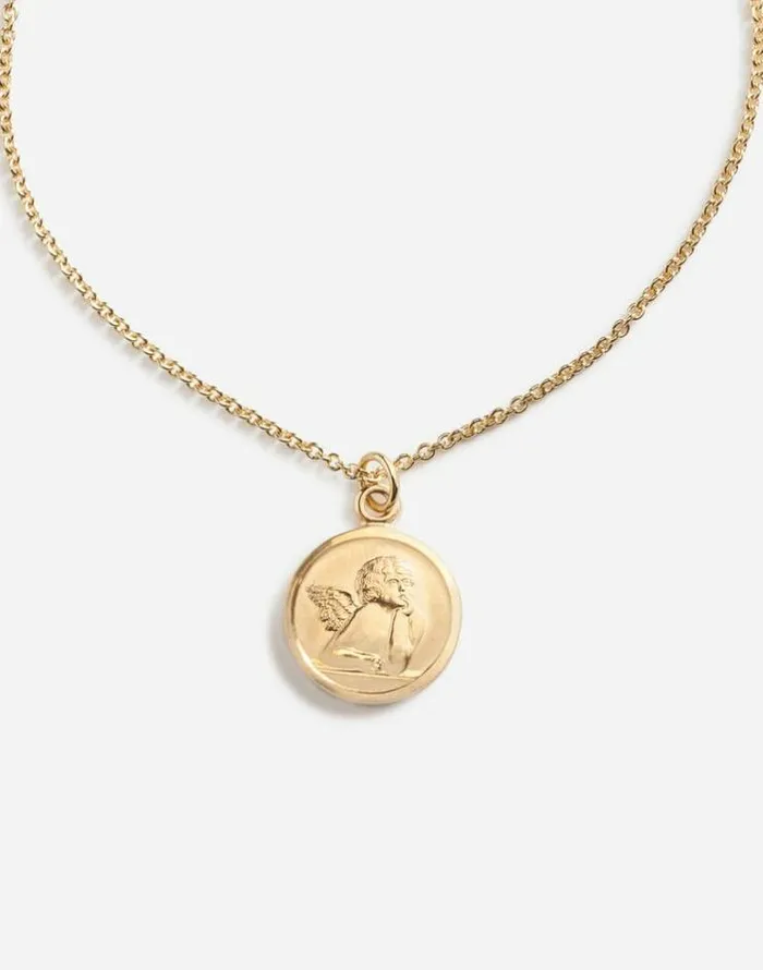 Dolce and Gabbana Jewelry Children Bracelet With Angel Medallion Gold Dolce and Gabbana Jewelry Children Bracelet With Angel Medallion Gold