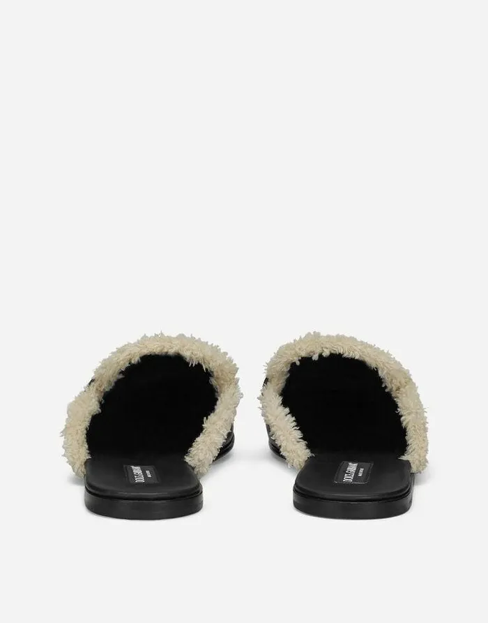 Dolce and Gabbana Loafers And Moccasins Men Calfskin Mules Multicolor Dolce and Gabbana Loafers And Moccasins Men Calfskin Mules Multicolor