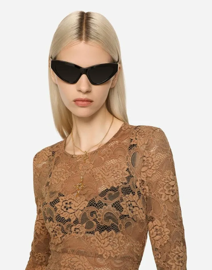 Dolce and Gabbana Necklaces Women Anna Charm In Yellow Gold 18kt With Citrines Quartzes Gold Dolce and Gabbana Necklaces Women Anna Charm In Yellow Gold 18kt With Citrines Quartzes Gold