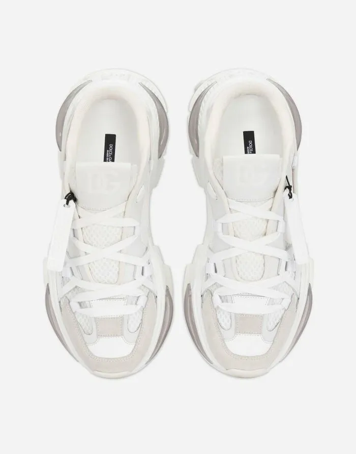 Dolce and Gabbana Sneakers Men Mixedmaterial Airmaster Mule Sneakers White Dolce and Gabbana Sneakers Men Mixedmaterial Airmaster Mule Sneakers White